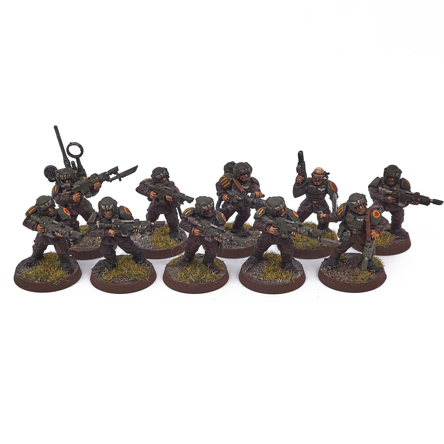Astra Militarum - Cadian Shock Troops (18128) - Used