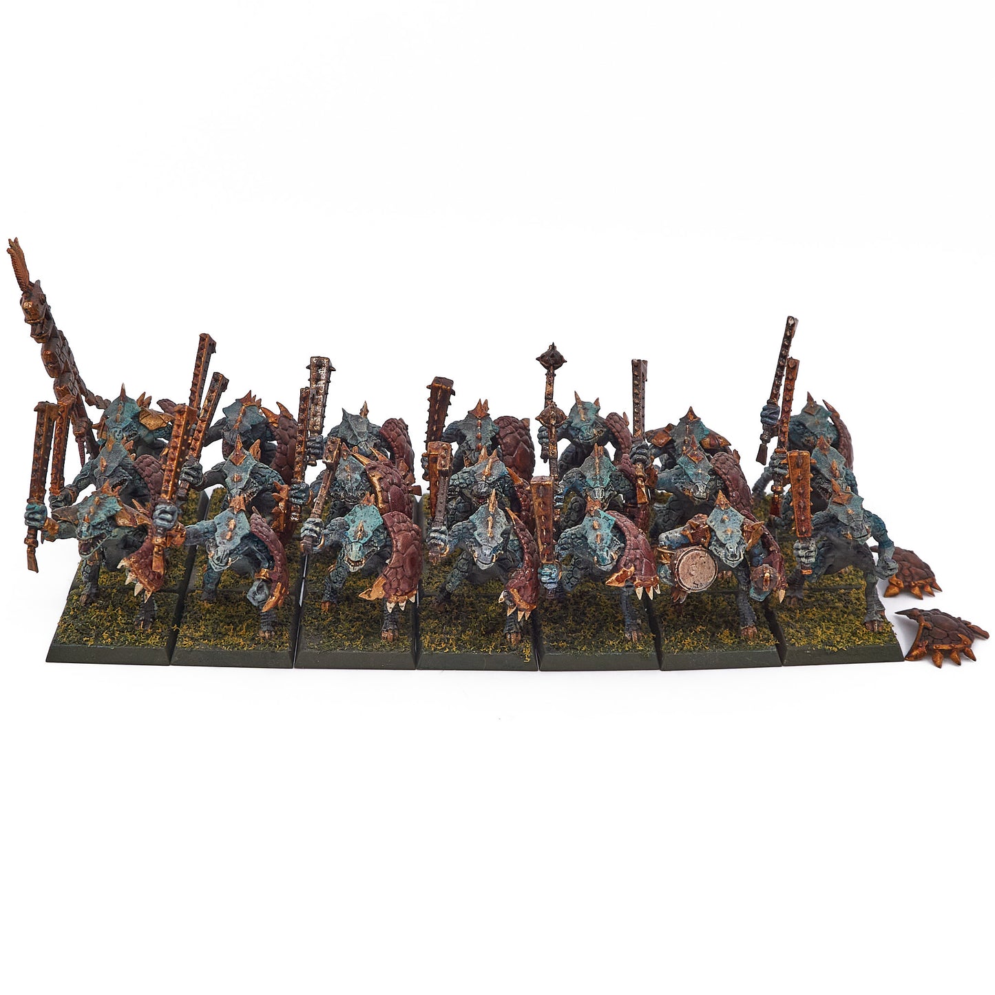 Lizardmen - Saurus Warriors (18152) - Used