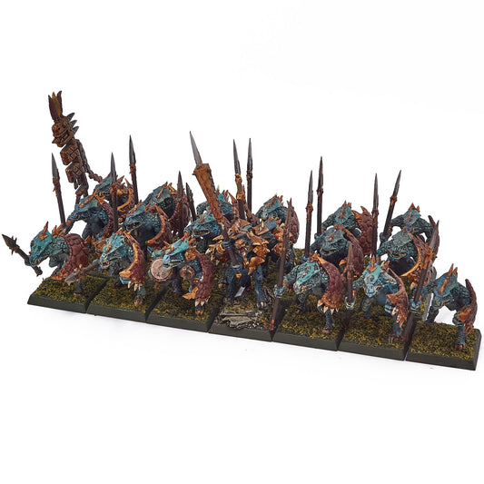 Lizardmen - Saurus Warriors (18153) - Used