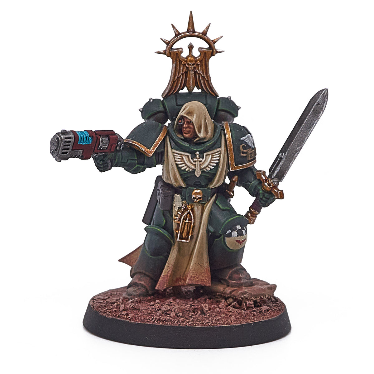 Dark Angels - Lieutenant (Converted) (18246-V) - Used