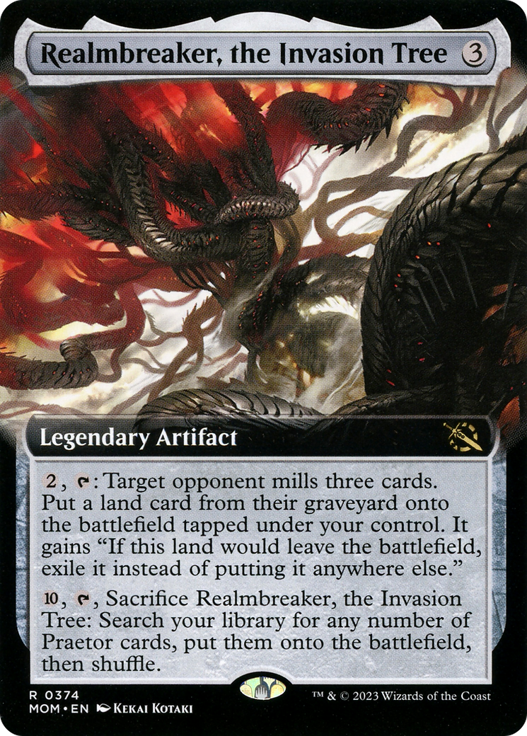 Realmbreaker, the Invasion Tree (MOM-374) - March of the Machine: (Extended Art)
