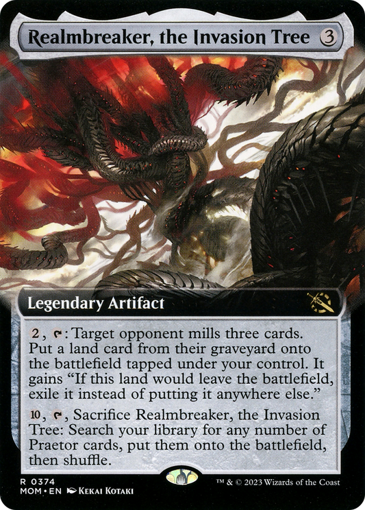Realmbreaker, the Invasion Tree (MOM-374) - March of the Machine: (Extended Art)