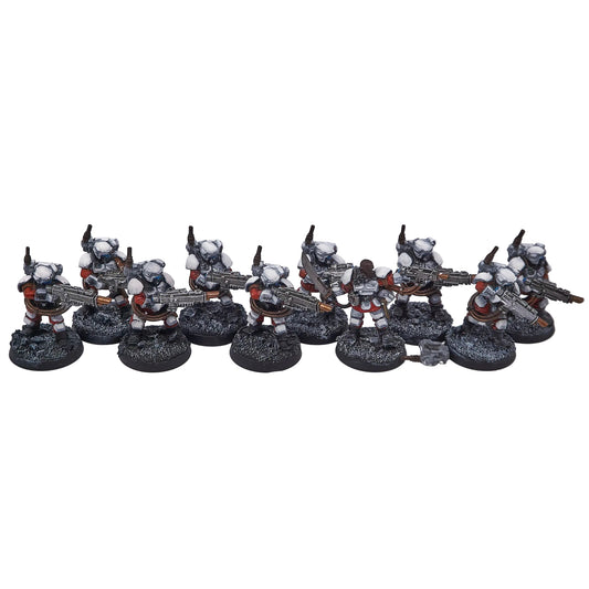 Astra Militarum - Cadian Kasrkin Veteran Squad (18259) - Used