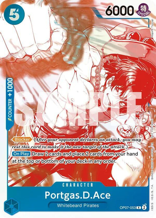 Portgas.D.Ace - OP07-053 (3rd Anniversary Treasure Campaign Pack) [One Piece Promotion Cards]