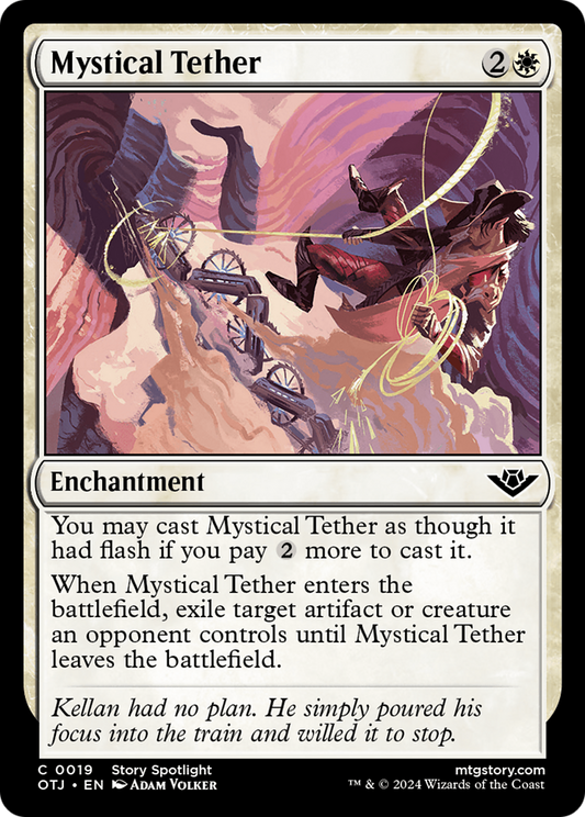 Mystical Tether (OTJ-019) - Outlaws of Thunder Junction