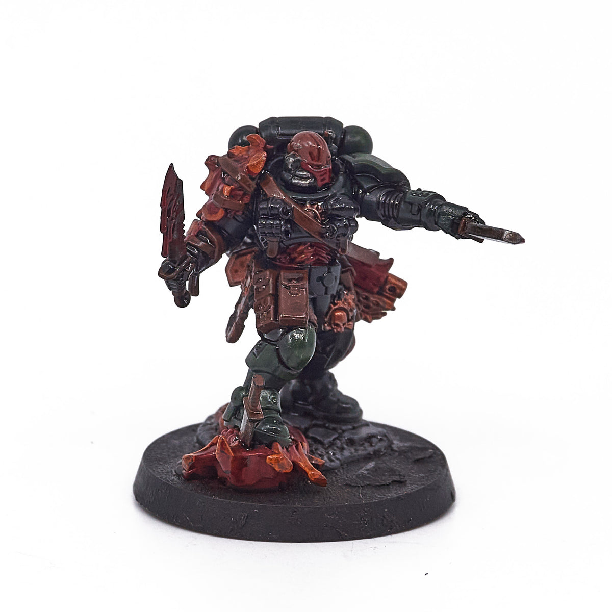 Space Marines - Lieutenant in Phobos Armour (18358-V) - Used