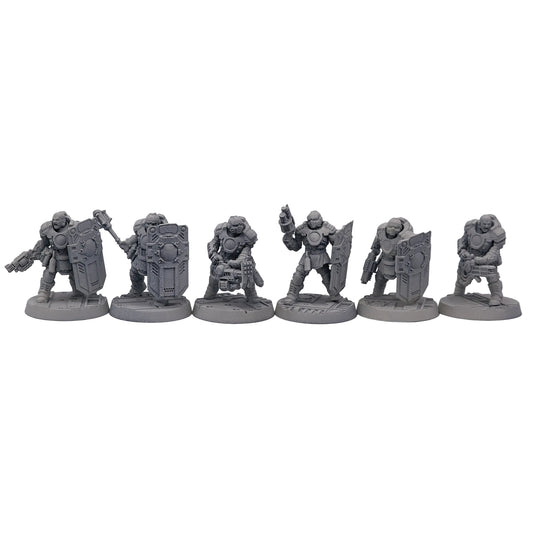 Necromunda - Palanite Enforcer Patrol (18370) - Used