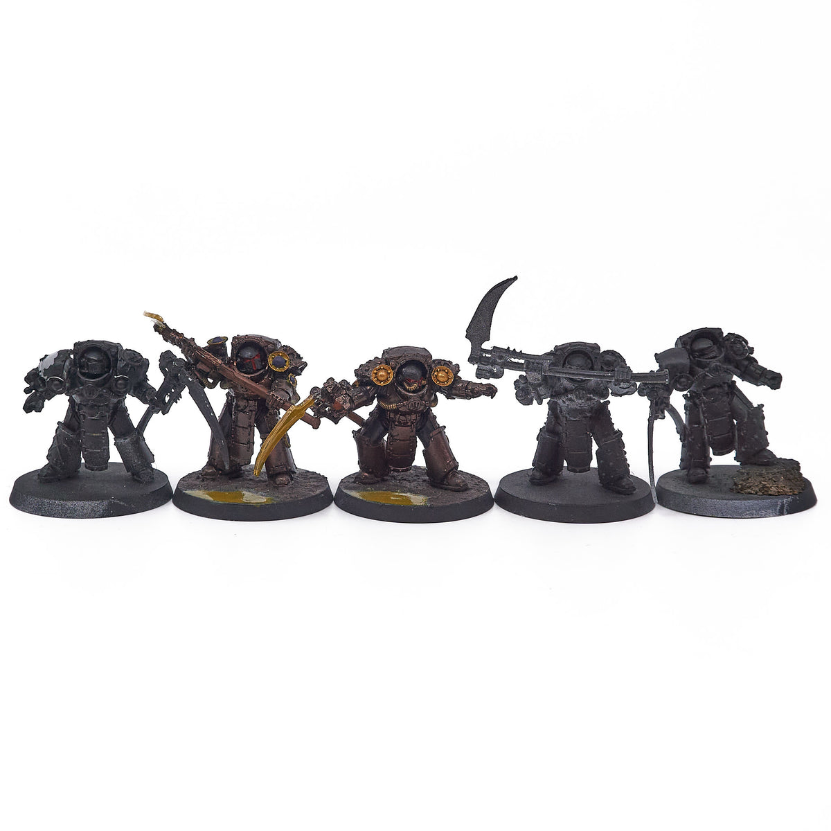 The Horus Heresy - Death Guard - Deathshroud Terminators (18393-V) - Used