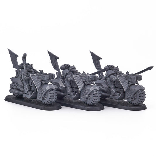 Dark Angels - Ravenwing Bike Squadron (18570) - Used