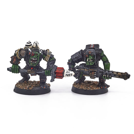 Orks - Ork Boyz with 'Eavy Weapons (18597) - Used