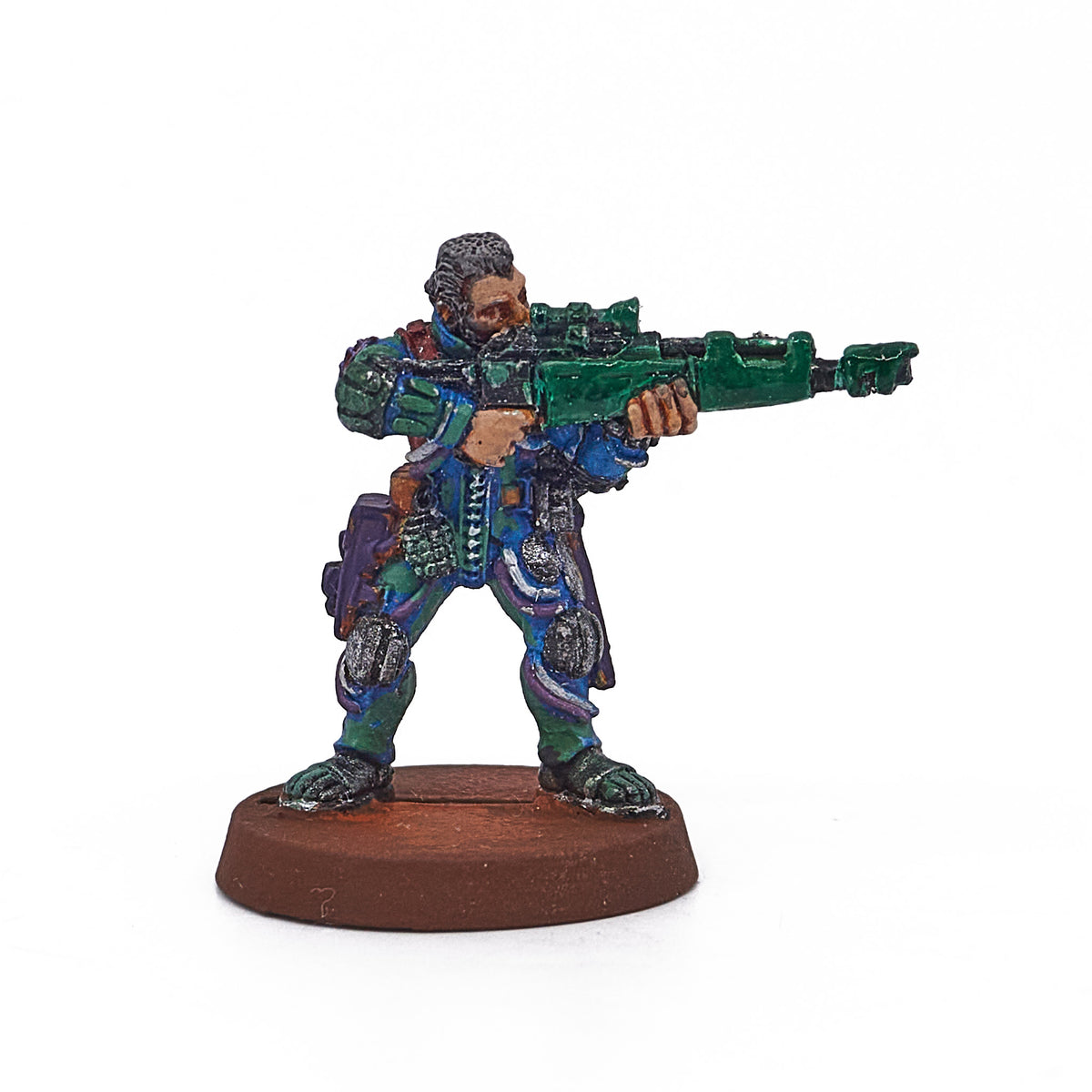 Necromunda - Van Saar Ganger with Lasgun (18770-BS) - Used