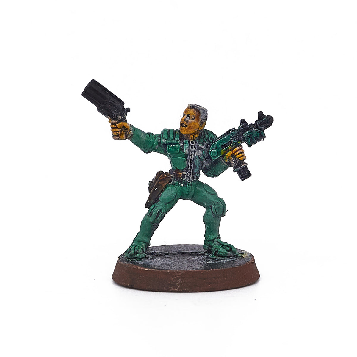 Necromunda - Van Saar Ganger with Autopistol and Stub Gun (18773-BS) - Used