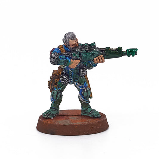 Necromunda - Van Saar Ganger with Lasgun (18777-BS) - Used