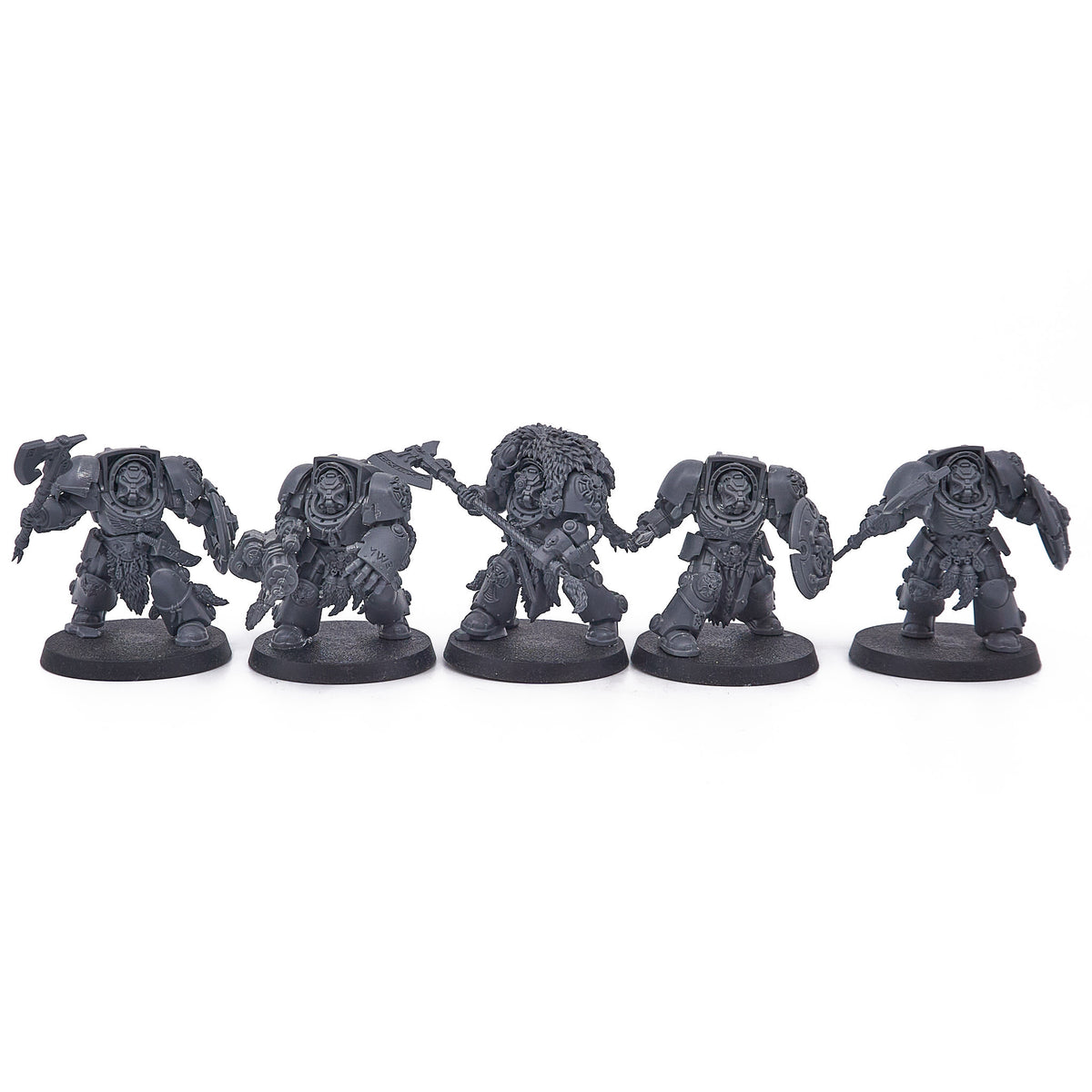 Space Wolves - Wolf Guard Terminators (18941-V) - Used