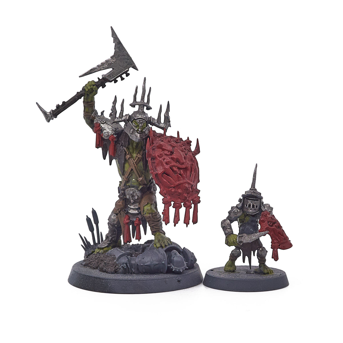 Orruk Warclans - Killaboss with Stab-grot (18957) - Used