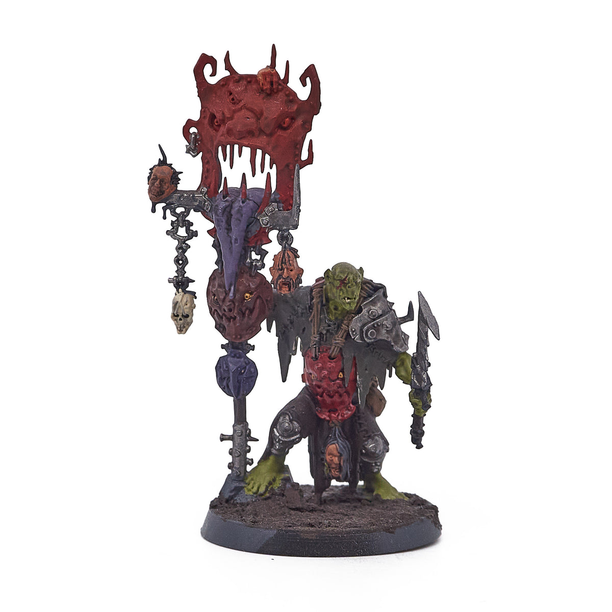 Orruk Warclans - Murknob with Belcha-banna  (18959) - Used