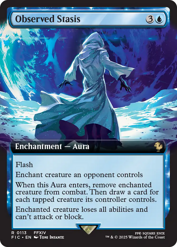 Observed Stasis (Extended Art) [FINAL FANTASY Commander]