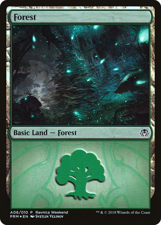 Forest (A06) [Guilds of Ravnica Ravnica Weekend]