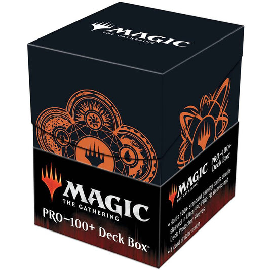 Deck Box 100+ Mana 7 Color Wheel