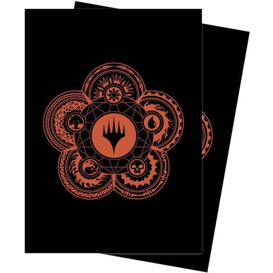 Ultra Pro Sleeves 100ct - Mana 7 Color Wheel