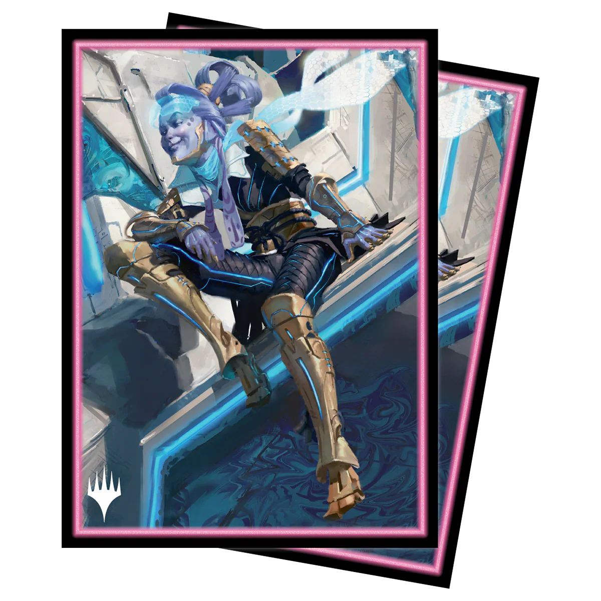 Ultra Pro Sleeves 100ct - Kamigawa Neon Dynasty - Kotori, Pilot Prodigy