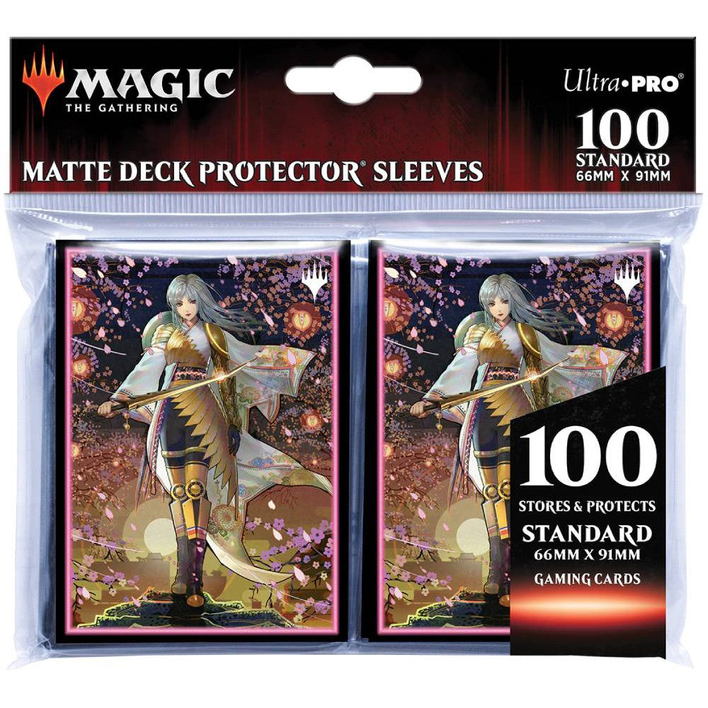 Ultra Pro Sleeves 100ct - Kamigawa Neon Dynasty - The Wandering Emperor