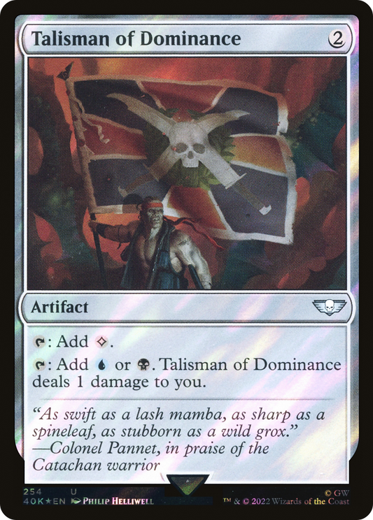 Talisman of Dominance (254) (Surge Foil) [Universes Beyond: Warhammer 40,000]