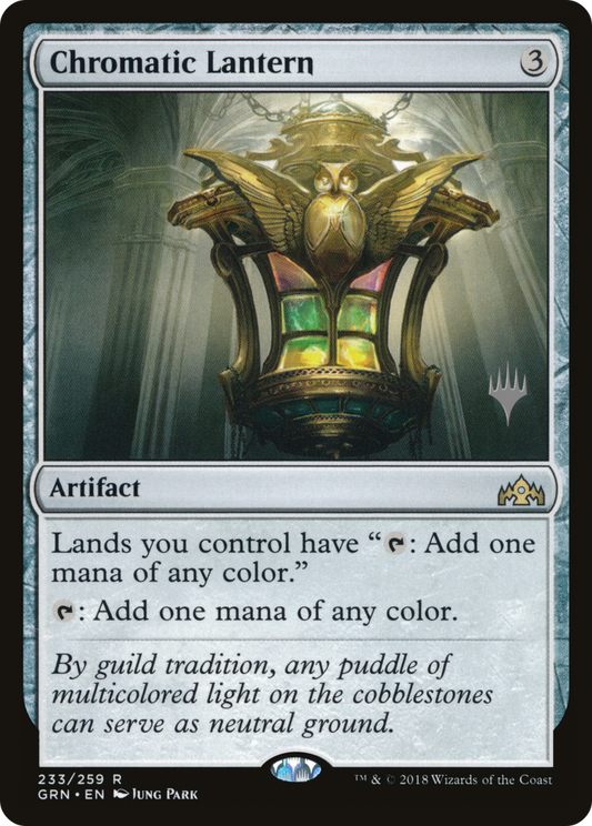 Chromatic Lantern (PPM20-233) - Guilds of Ravnica Promos Foil