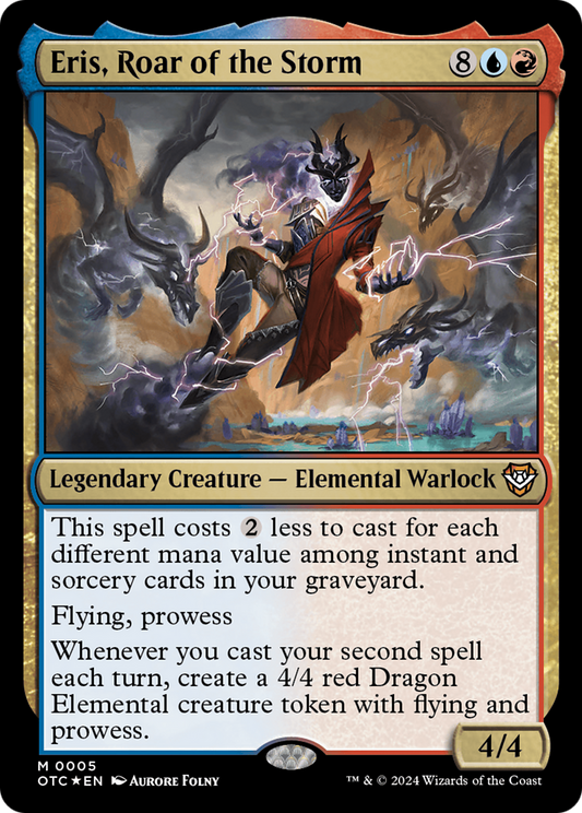 Eris, Roar of the Storm [Outlaws of Thunder Junction Commander]