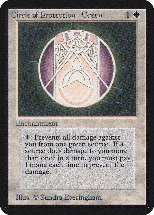 Circle of Protection: Green [Limited Edition Alpha]