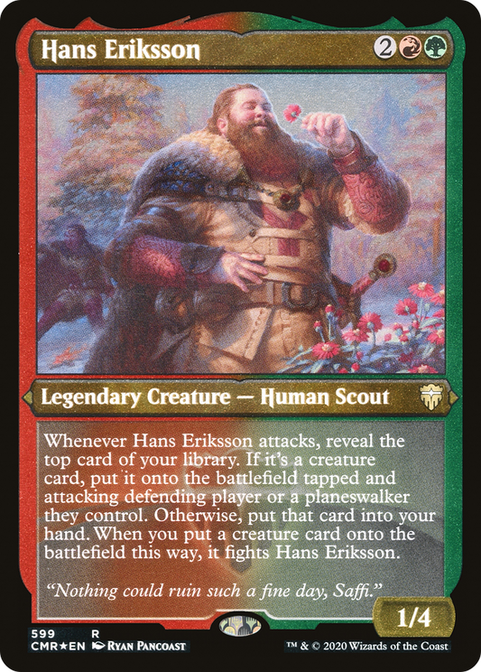 Hans Eriksson [Commander Legends Etched]