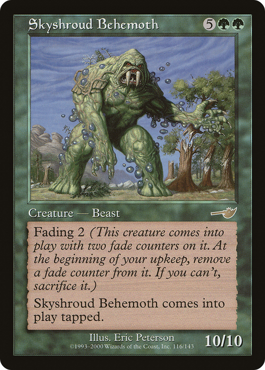 Skyshroud Behemoth (NMS-116) - Nemesis Foil