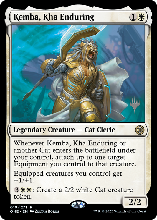 Kemba, Kha Enduring (PPONE-19P) - Phyrexia: All Will Be One Promos