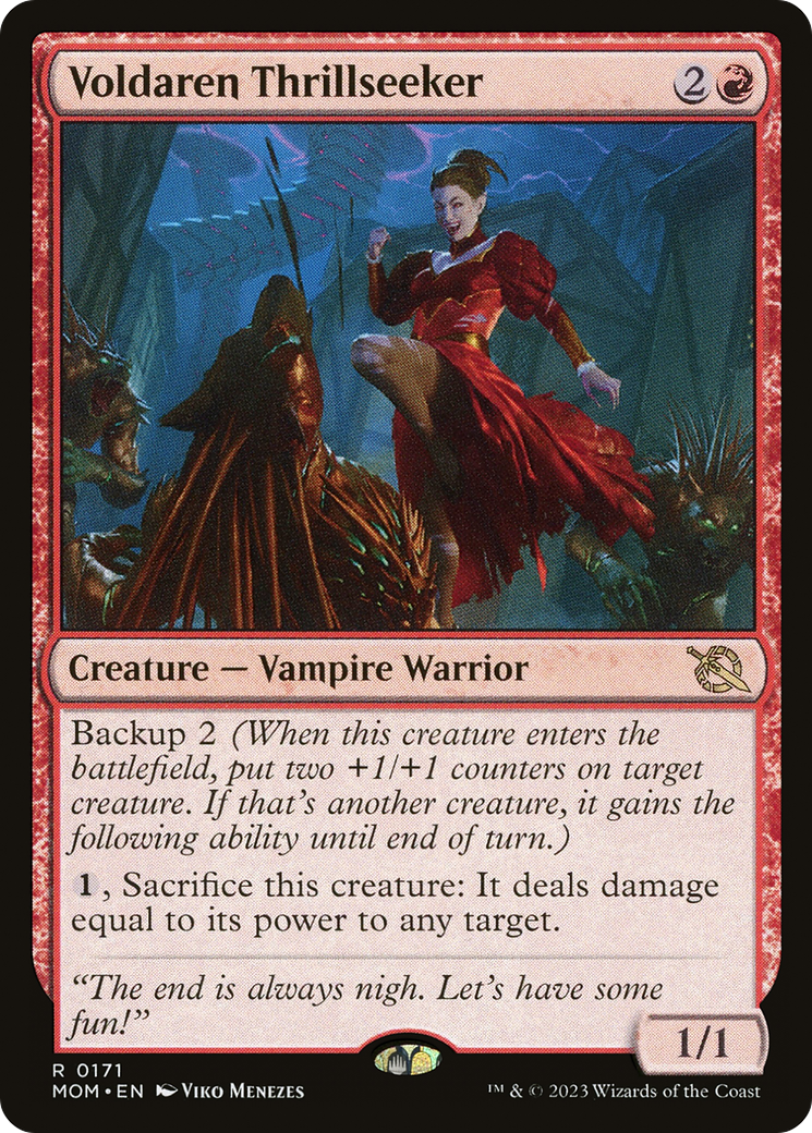 Voldaren Thrillseeker (MOM-171) - March of the Machine