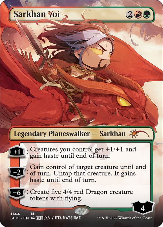 Sarkhan Vol (SLD-1144) - Secret Lair Drop (Borderless)