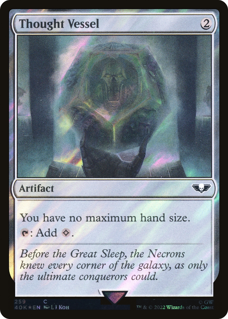 Thought Vessel (Surge Foil) [Universes Beyond: Warhammer 40,000]