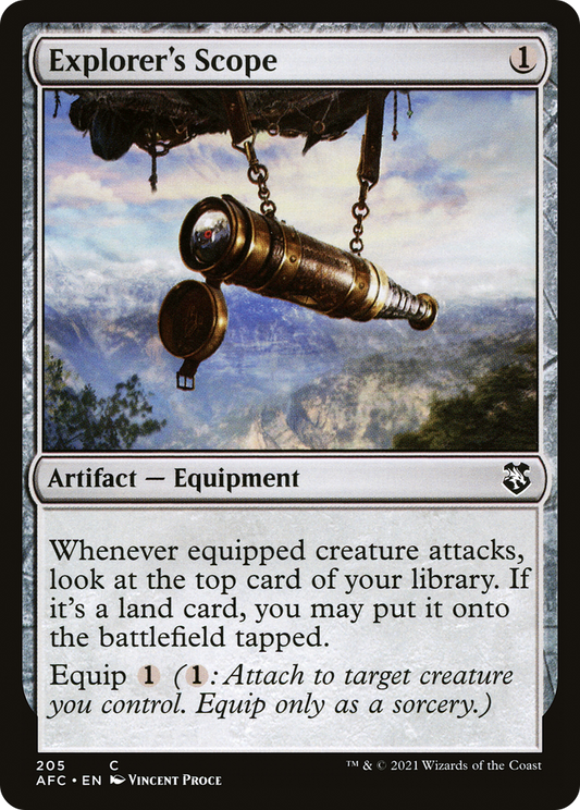 Explorer's Scope [Dungeons & Dragons: Adventures in the Forgotten Realms Commander]