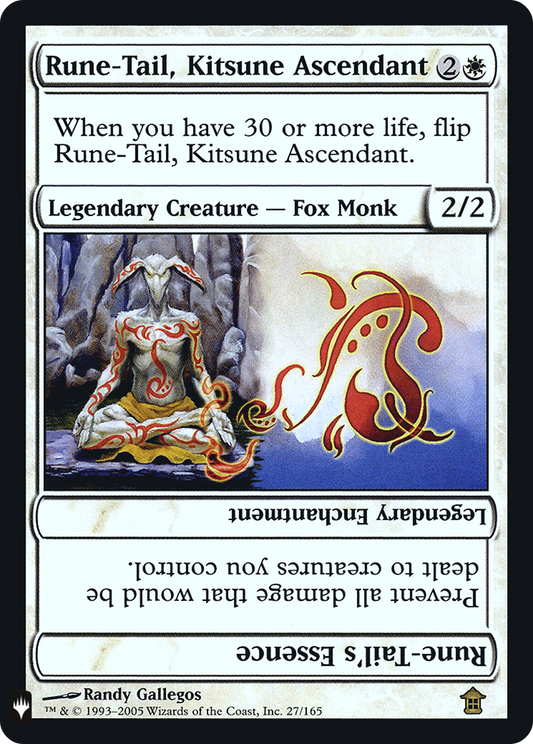 Rune-Tail, Kitsune Ascendant (LIST-027) - The List