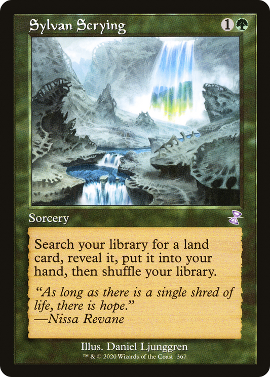 Sylvan Scrying (Timeshifted) [Time Spiral Remastered]