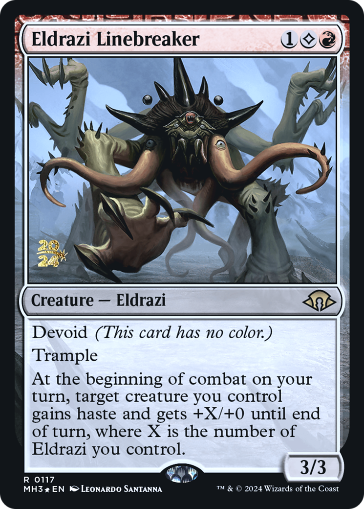 Eldrazi Linebreaker [Modern Horizons 3 Prerelease Promos]