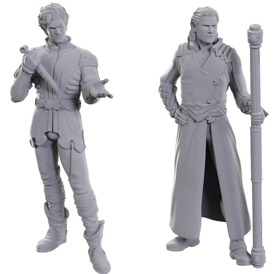 D&D Unpainted Minis - Baldur's Gate 3 - Gale & Astarion (96366)