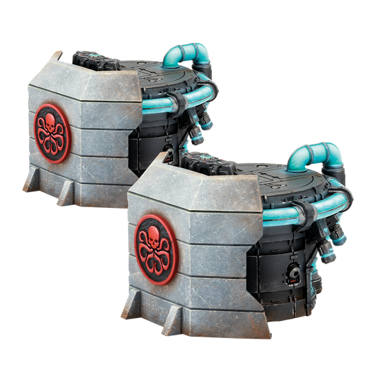 Marvel Crisis Protocol - Hydra Power Station Terrain Pack ( CP178 )