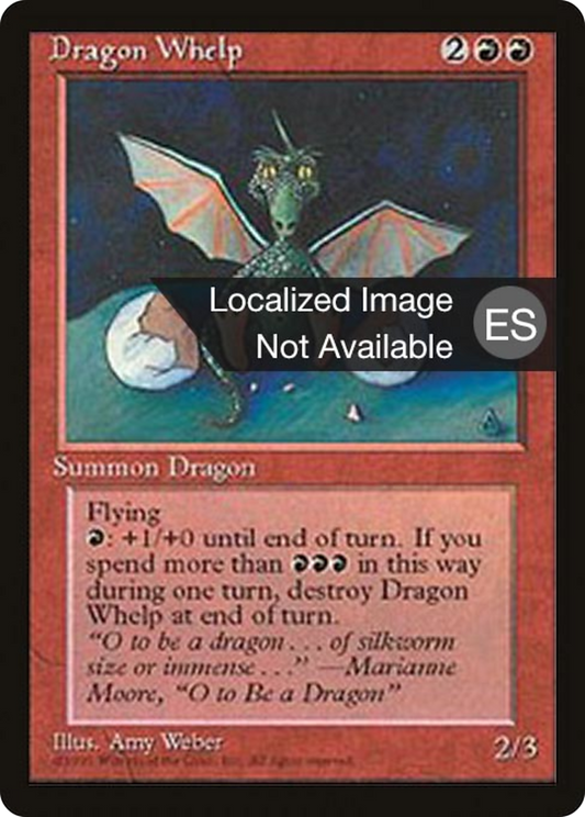 Dragon Whelp [Fourth Edition Foreign Black Border]