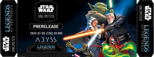 Star Wars Unlimited Prerelease - Legends of the Force
