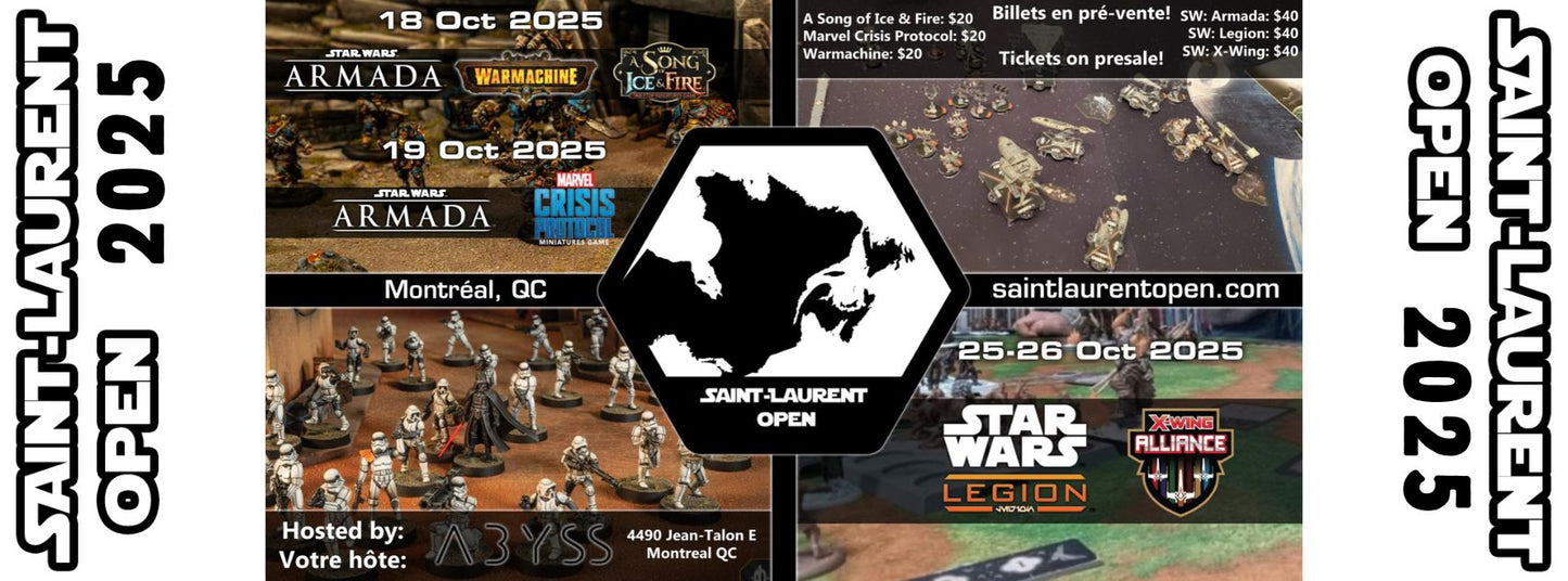 Saint-Laurent Open 2025 (18-19 - 25-26 oct)