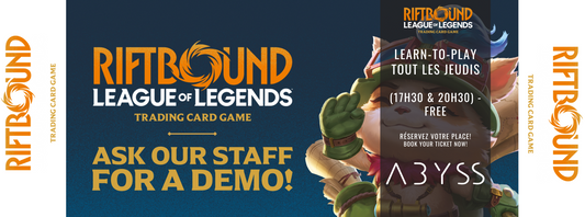 Abyss Thursday Night Learn to Play - Riftbound !