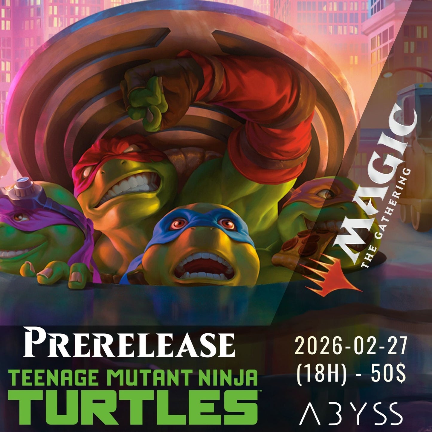 MTG Prerelease - Teenage Mutant Ninja Turtles