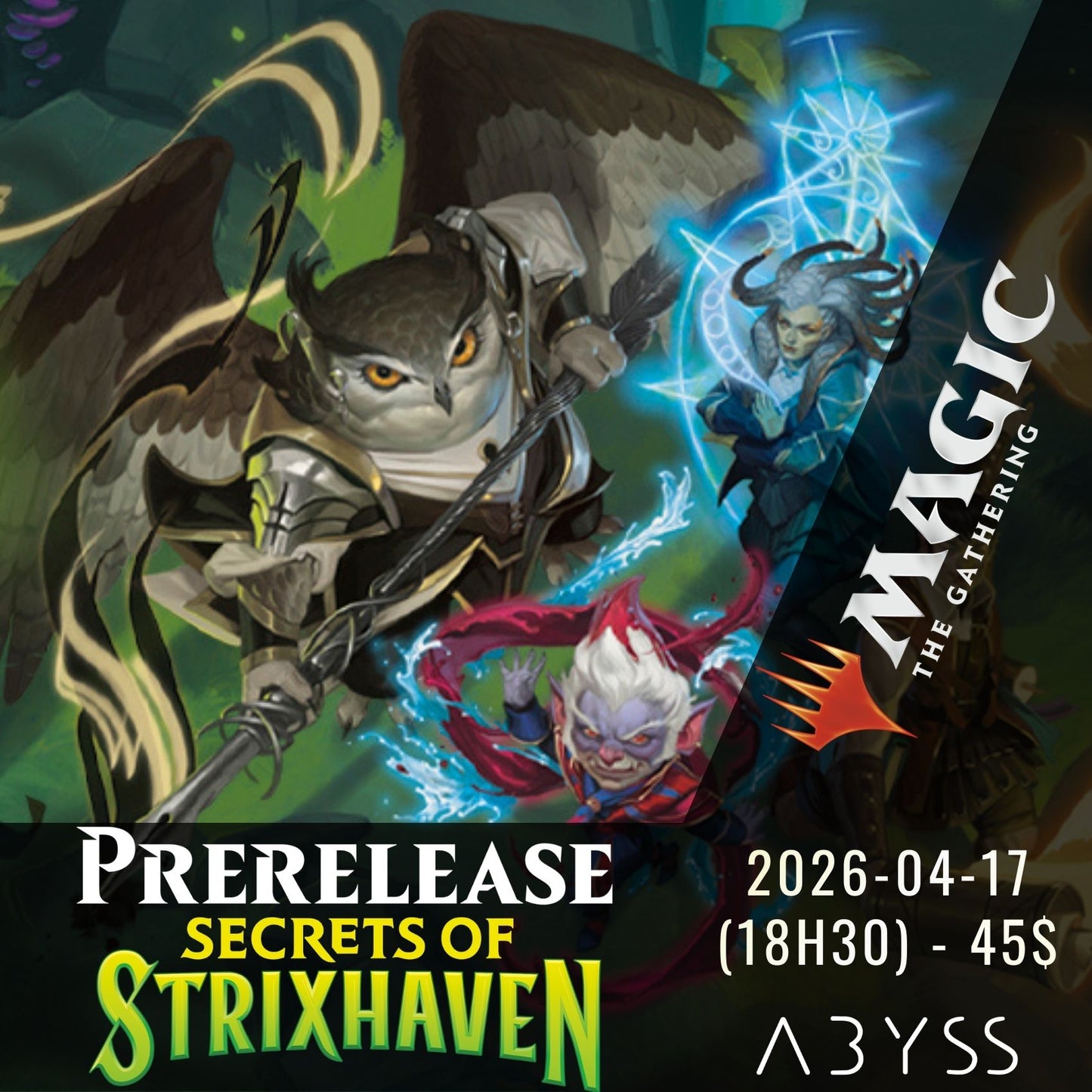 MTG Prerelease - Secrets of Strixhaven