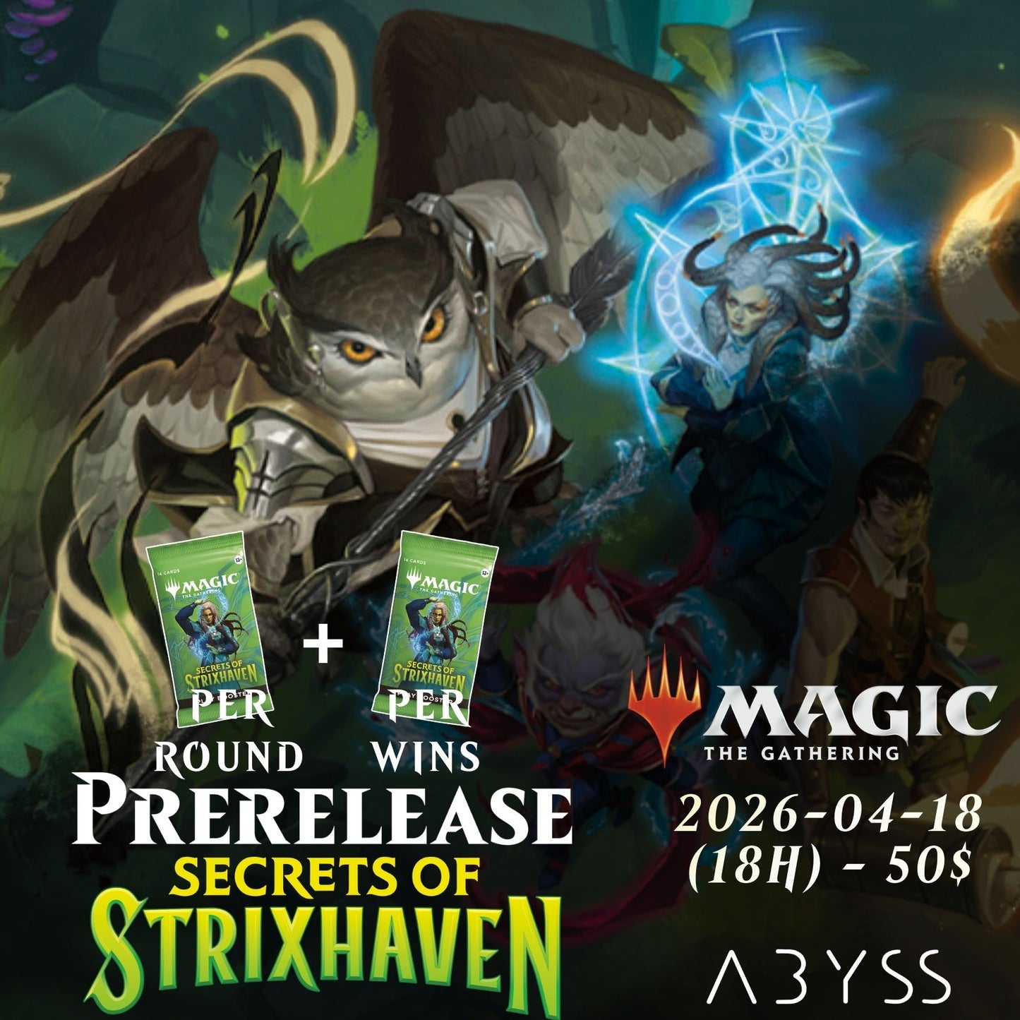 MTG Prerelease - Secrets of Strixhaven