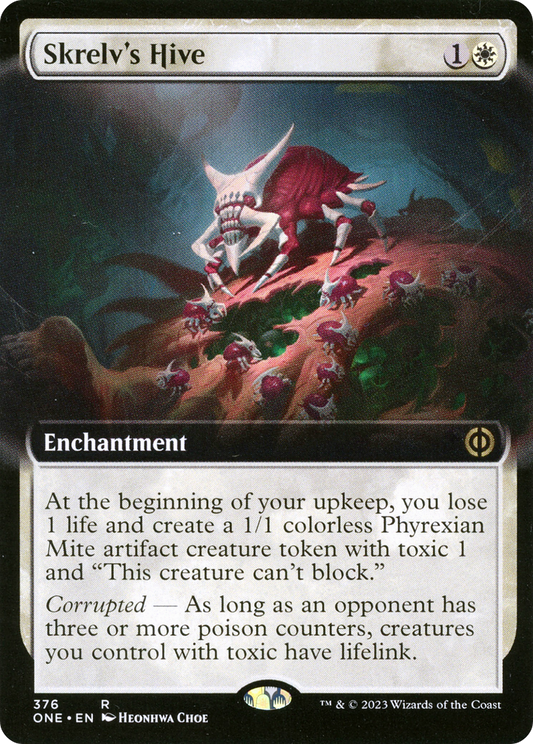 Skrelv's Hive (ONE-376) - Phyrexia: All Will Be One: (Extended Art) Foil